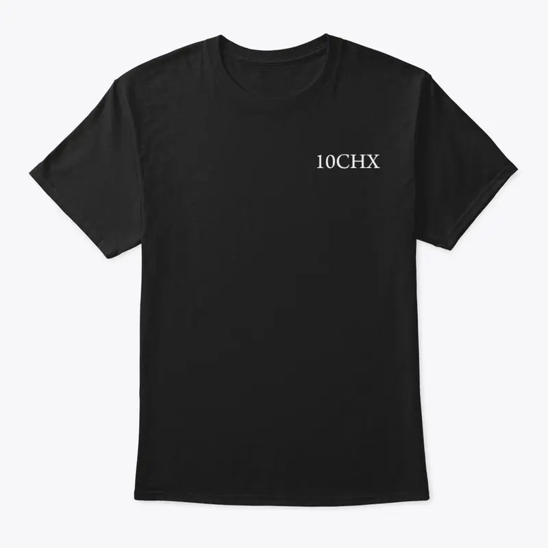 10CHX Unisex Black Tee